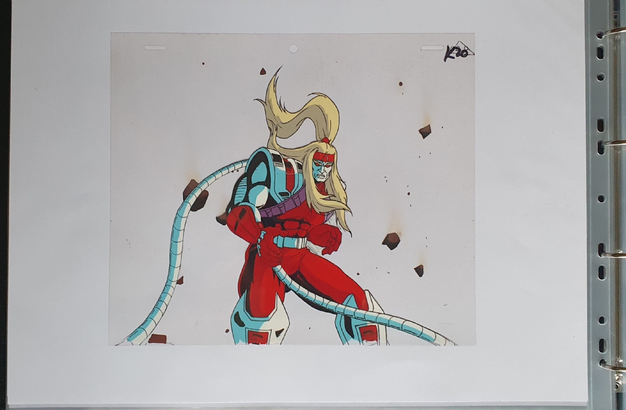 X-Men Animation Cel - Omega Red, in Ben Deakin's X-men The Animated Series  1992-1997 - Animation Cels Comic Art Gallery Room
