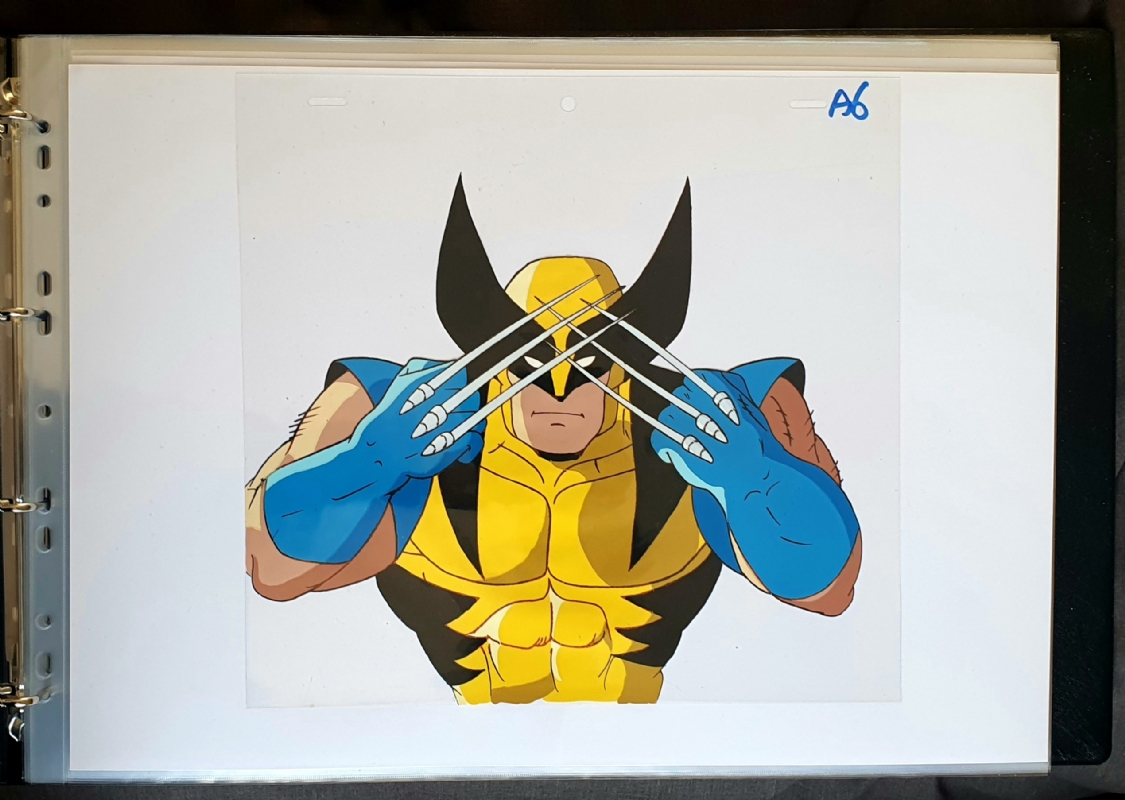 X-men The Animated Series - Intro Sequence Wolverine Animation Cel, in Ben  Deakin's X-men The Animated Series 1992-1997 - Animation Cels Comic Art  Gallery Room
