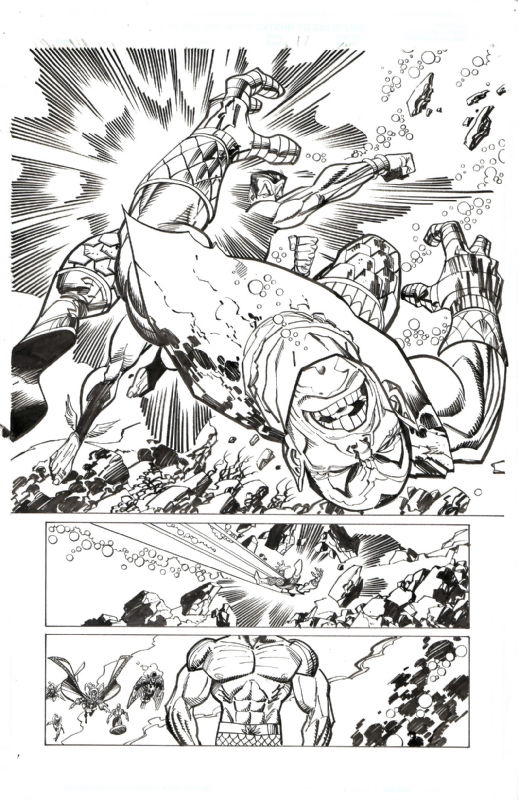 Defenders #11 Pg 17 , in Daniel White's Gallery A Comic Art Gallery Room