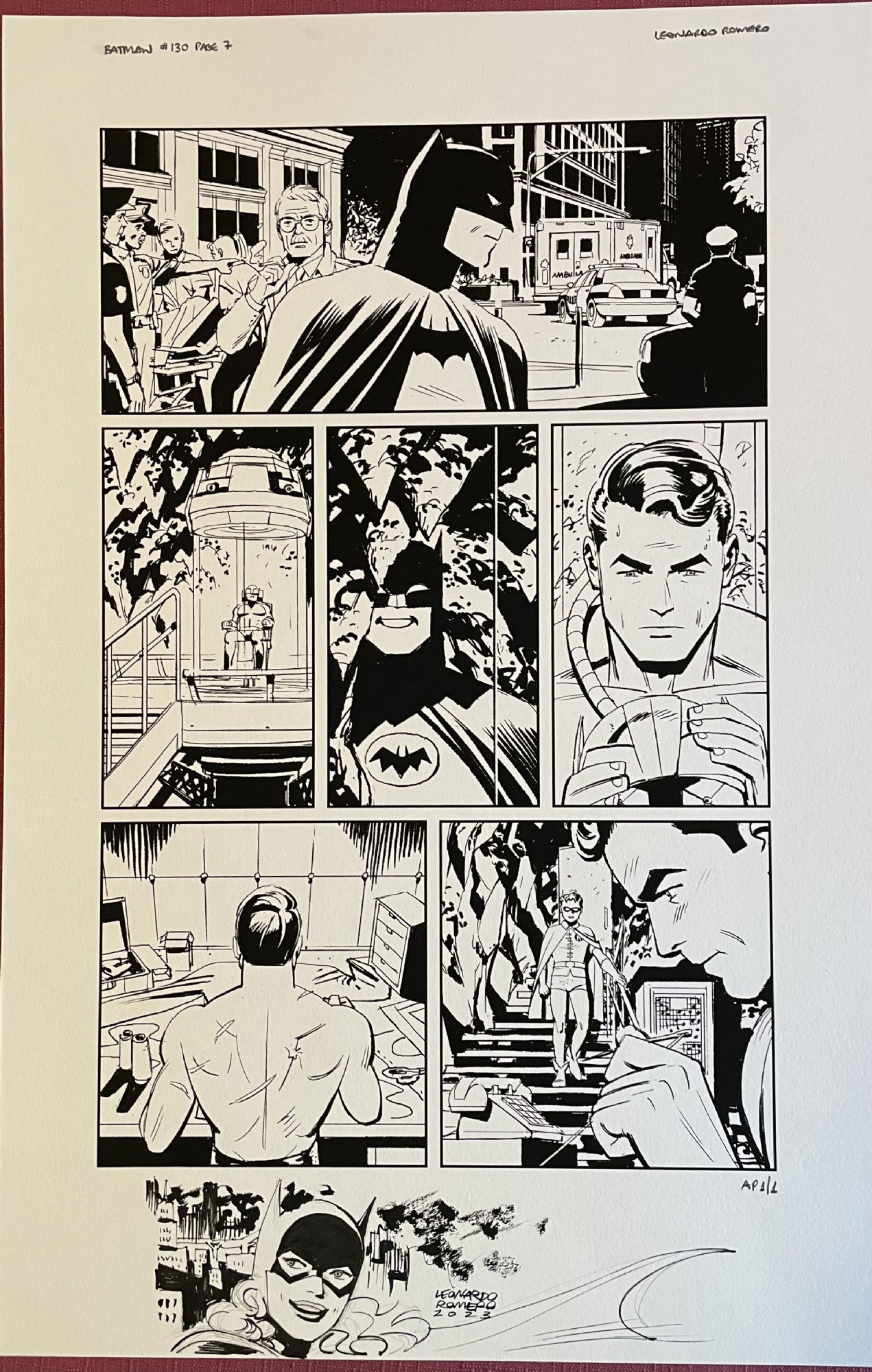 Batman #130, Page 07 By Leonardo Romero, In James Kaplan's Dc: Batman 