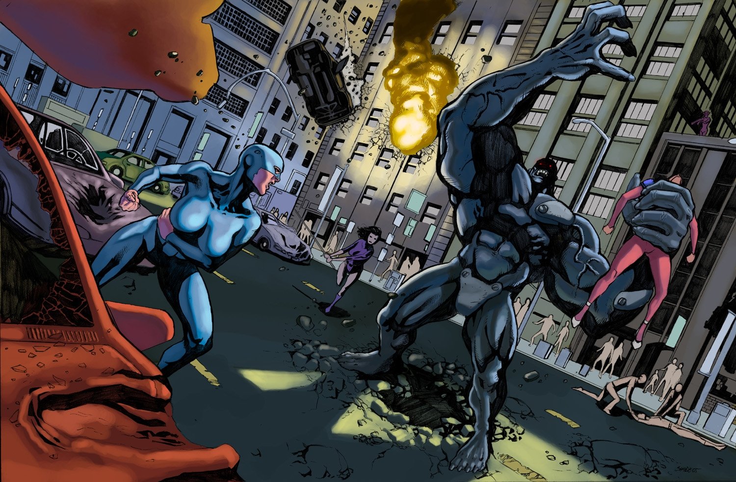 BATTLE OF FIGHTERS - Shonen Comics｜Comics - ART street