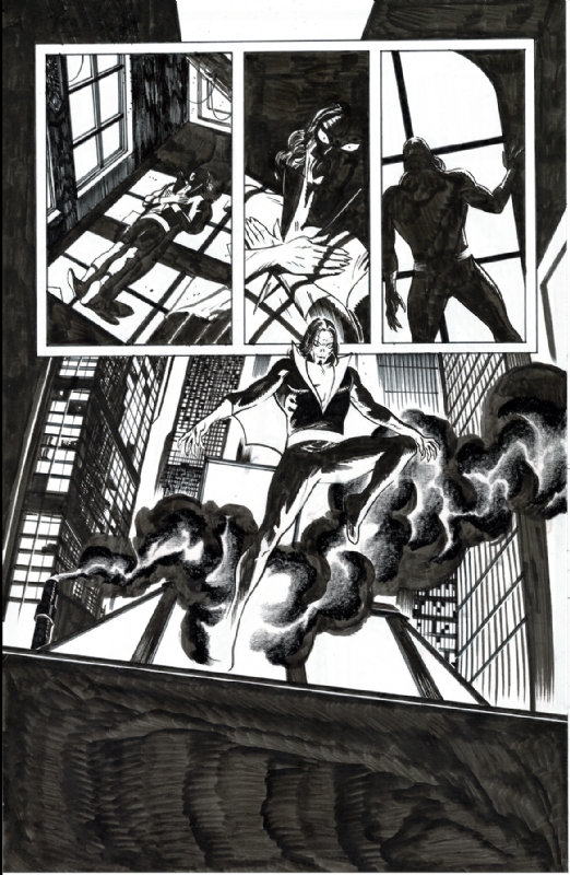 Morbius: Bond of Blood page 1 Comic Art