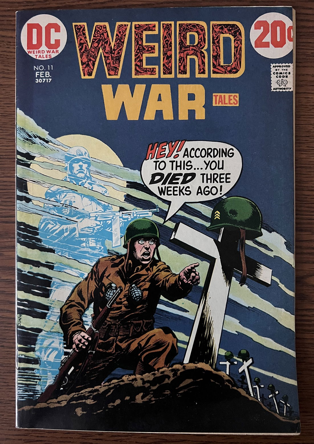 Weird War Tales #11 Page 10 (Alfredo Alcala) DC Comics, in Lee Harmon's ...