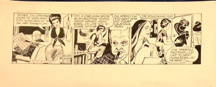 David Crane 8-18-69 Comic Art