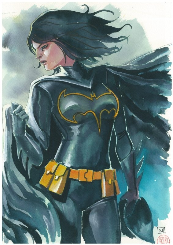 Cassandra Cain Batgirl In Aidil Alimons Art Collection Comic Art Gallery Room 4862