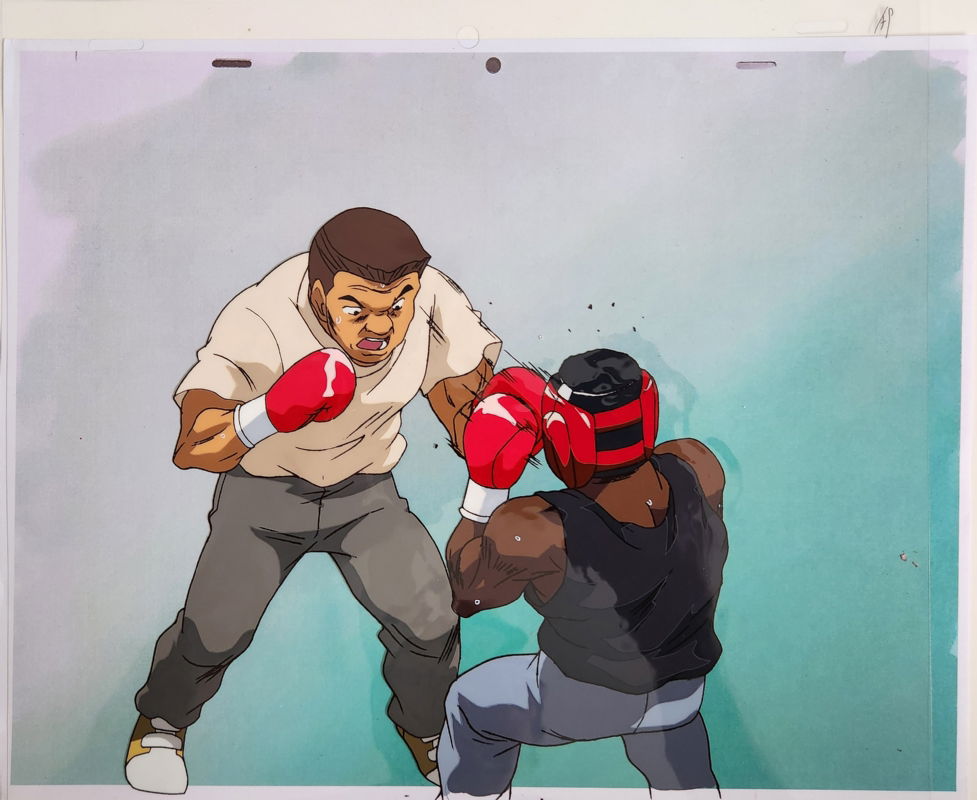 Hajime No Ippo Animation Cel Pack AP + Douga Pencils + Xerox Background ...