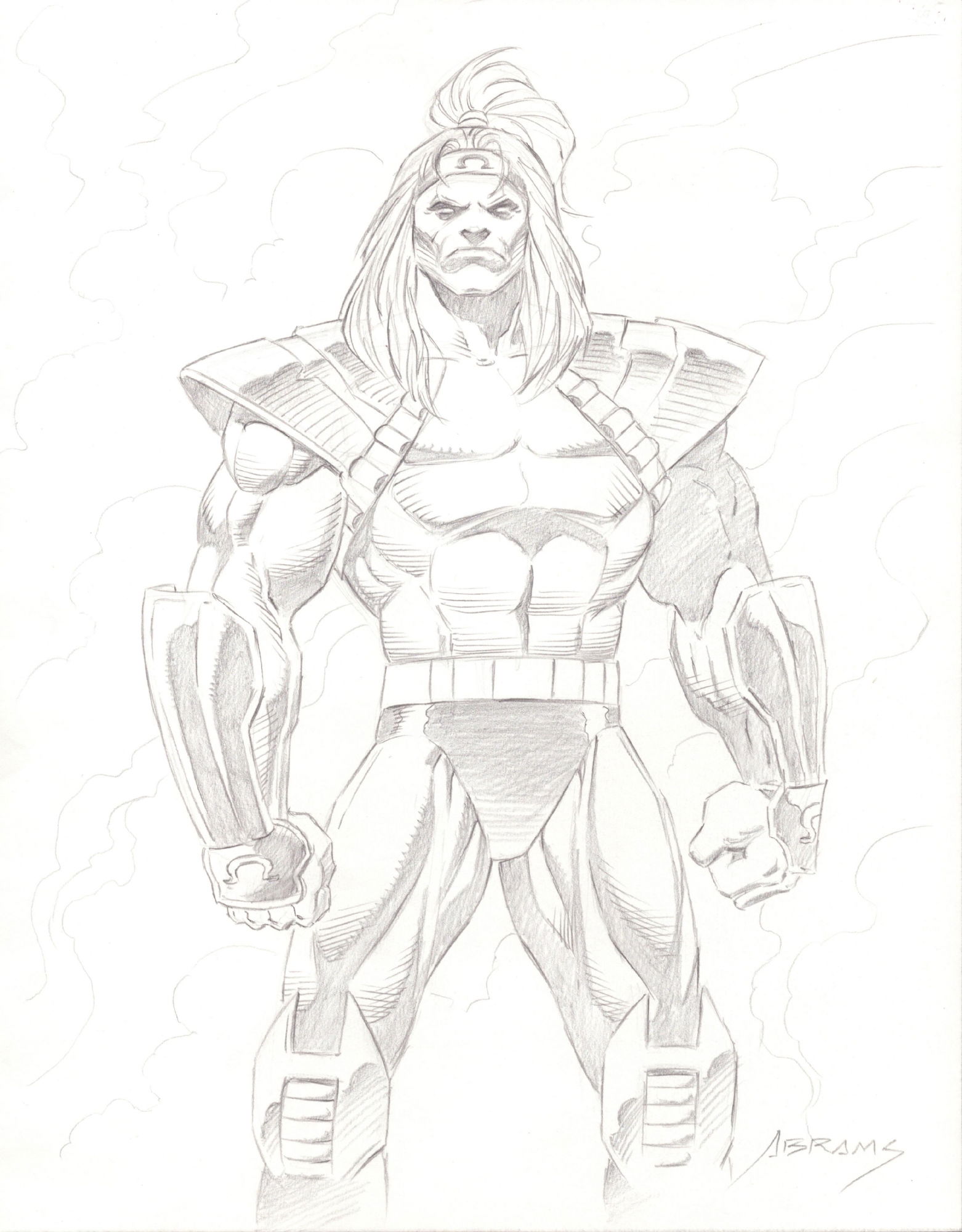 Omega Red, in Jason Ladwig's SKETCHES and SUCH Comic Art Gallery Room