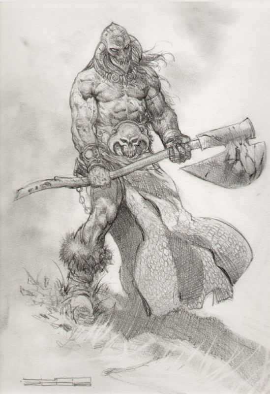 Liam Sharp, Death Dealer, in max Rugers's Sharp, Liam Comic Art Gallery ...