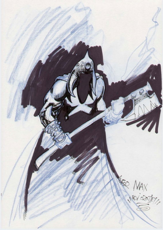 Kev Crossley, Death Dealer , in max Rugers's Crossley, Kev Comic Art ...