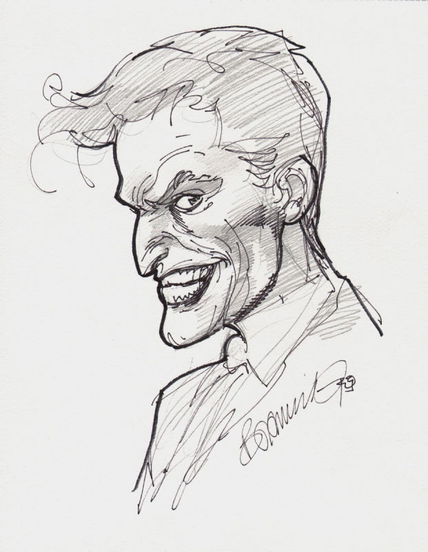 Brandon Peterson, Joker, in max Rugers's ...Convention Art I Comic Art ...