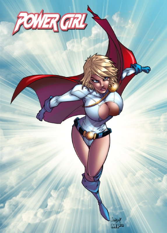 Power Girl 049a Comic Art