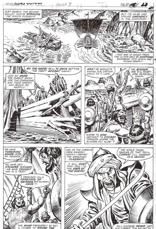 King Conan #7 p.26, in Juan Royo Abenia's Arte original Comic Art ...