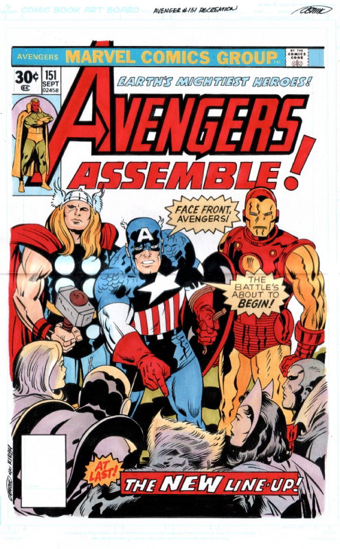 AVENGERS homage, in anthony castrillo's COMICBOOK ART Comic Art Gallery ...