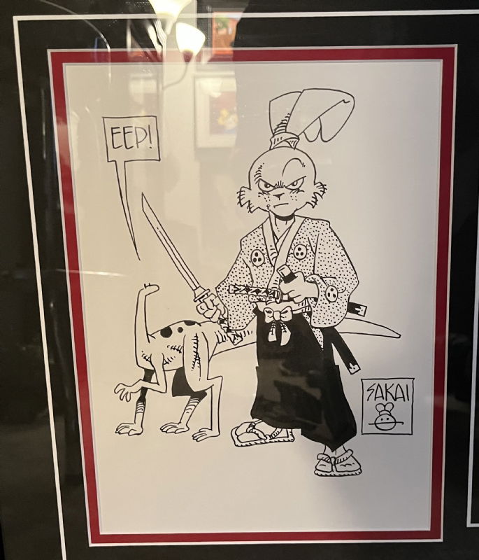 Stan Sakai Usagi Yojimbo In Zac Hs Commissions Comic Art Gallery Room 