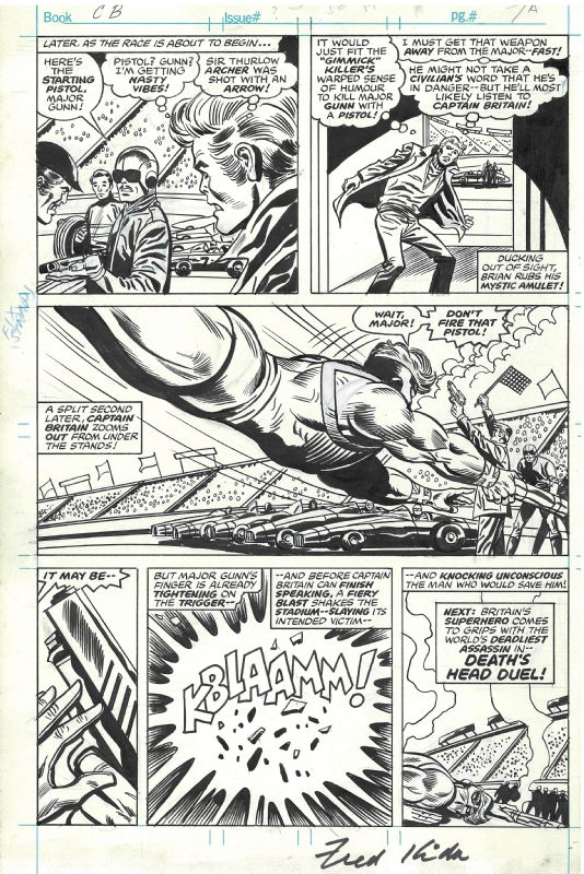 Captain Britain #52 page 7 (actually Super Spider-Man 243), in Allan ...