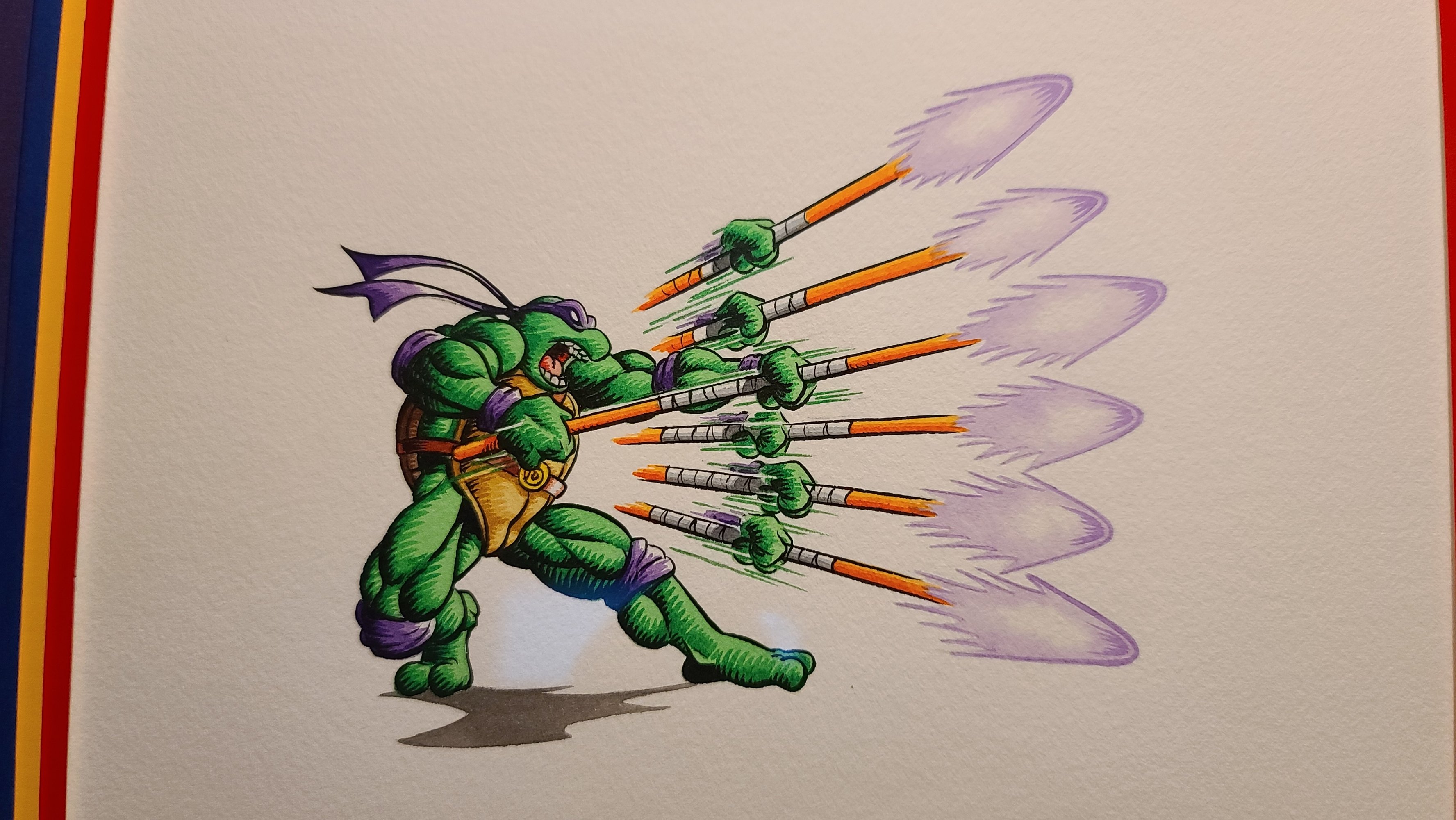 Nintendo Power Volume 56 - TMNT Tournament Fighters - Donatello