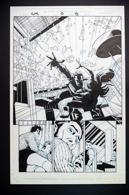 Captain Marvel (5th Series) 0 page 5, in James Bush's