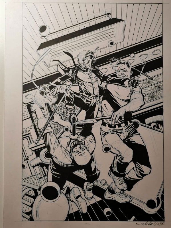 Dalibor Talajic Hit-monkey , In Max Machado's Others Comic Art Gallery Room