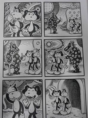 Jim Woodring - Congress of the Animals pag 96-, in Matteo Ardente's Jim  Woodring Comic Art Gallery Room