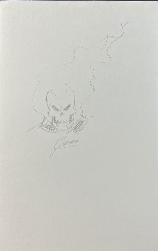 Ghost Rider - Joe Quesada, In Greg Dawson's Ghost Rider Comic Art 