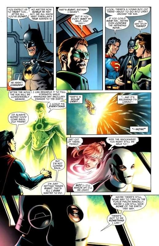 Jesus Saiz- DC Universe Legacies 9 Pg. 11 (Inks), in Adam Crouch's ...