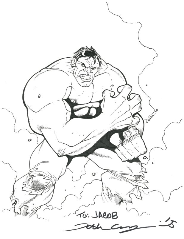 Red-Hulk-CAWFEE-web.jpg (JPEG Image, 900 × 675 pixels) #illustration #hulk # sketch | Search by Muzli