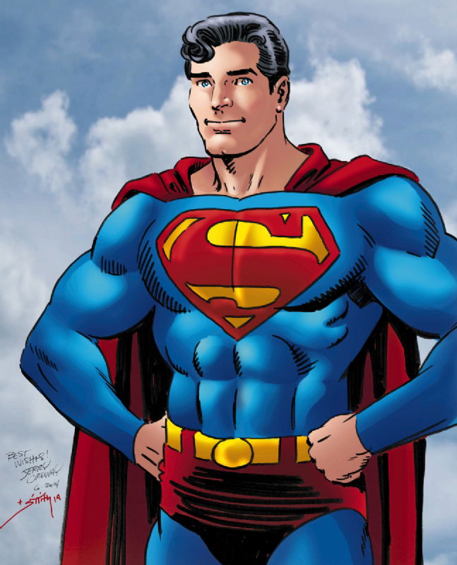 Ordway Superman color commission 2014, in TOM SMITH 30 year veteran ...