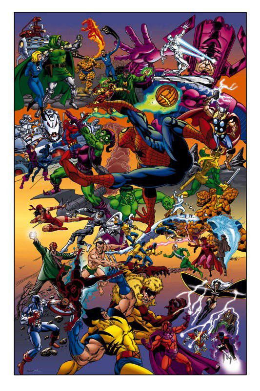 Paul Ryan DF Marvel's greatest battles litho..FOR SALE !, in TOM SMITH ...