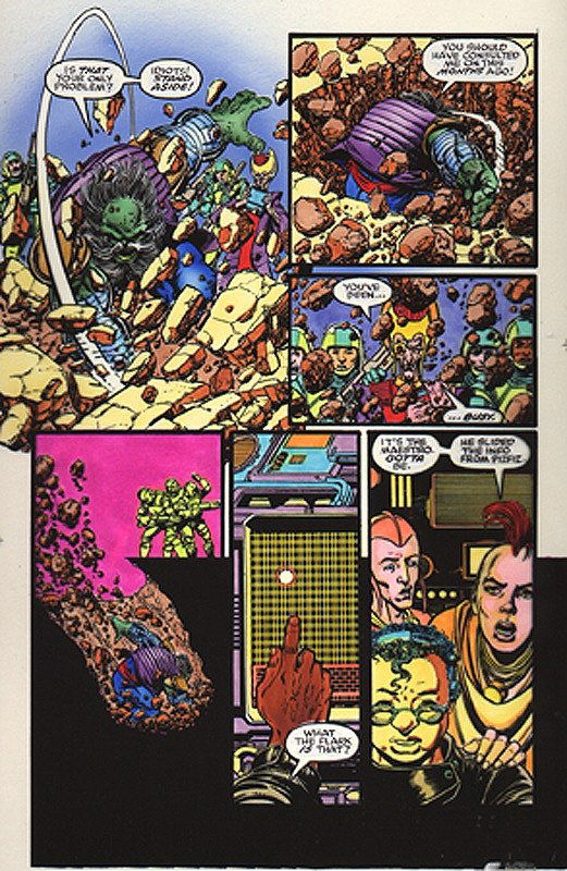 1993 Perez Future imperfect #1 page 41 blueline color, in TOM SMITH 30 ...