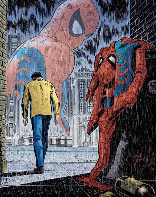 Jr Sr. Spiderman No More Df Litho .. , In Tom Smith 30 Year Veteran 