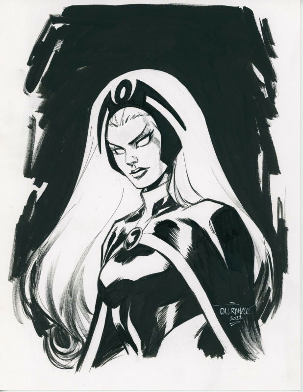 Storm by Scott Dalrymple, in jeff w's X-Men Comic Art Gallery Room