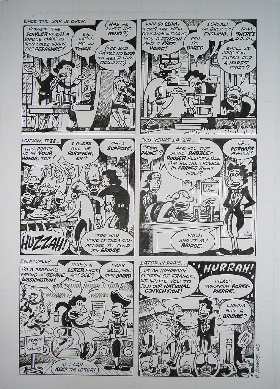 Apocalypse Nerd #2 - Thomas Paine page 4, in jim rice's Schmakt Comic ...