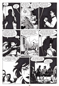 Love and Rockets #3, p. 55, story page 3 (1983) Comic Art