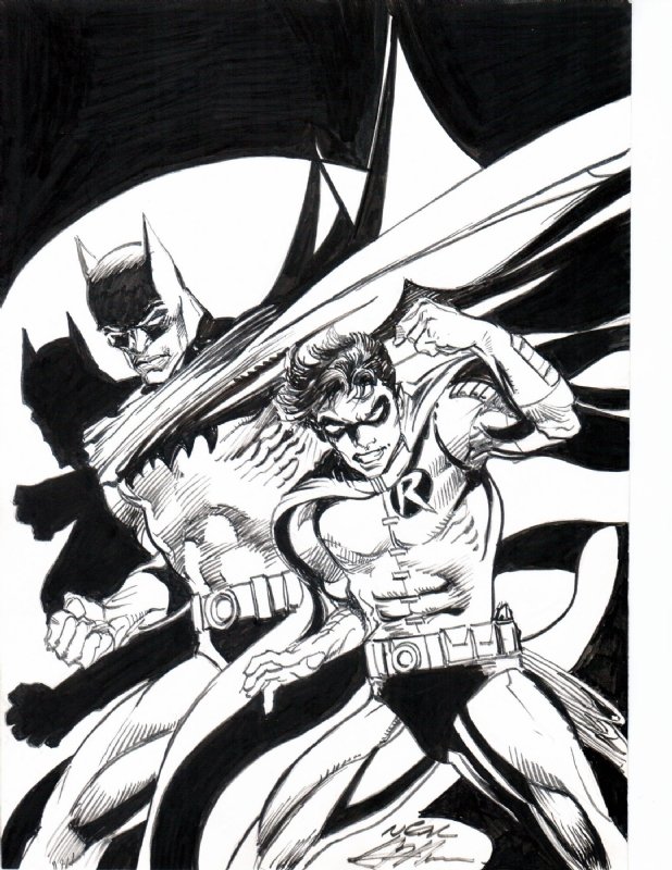 Artwork] Batman & Robin by Clay Mann : r/DCcomics