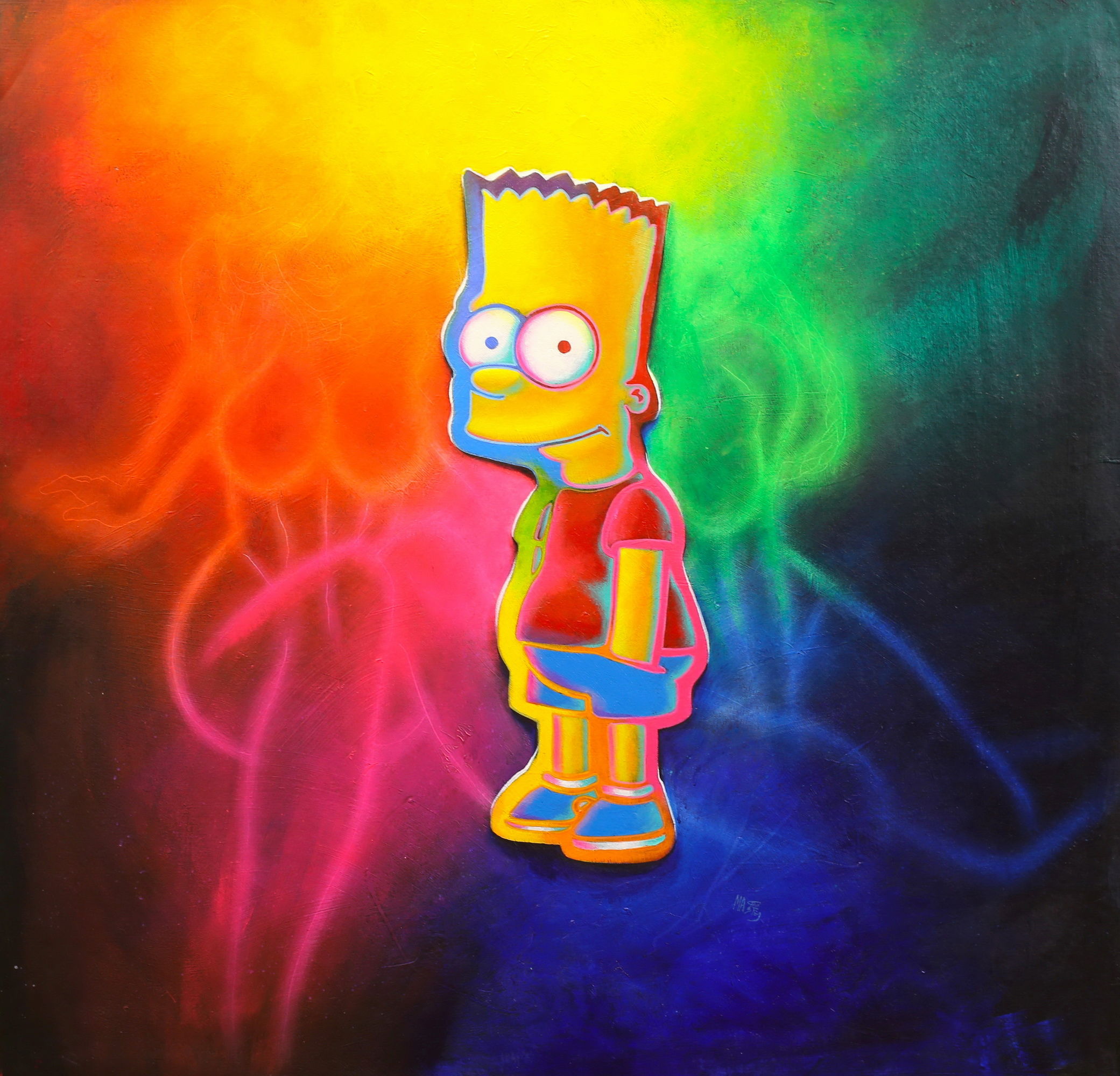 Bart Simpson, in Michael Andrew Law's Michelle Yu Ting-Yan and Michael ...