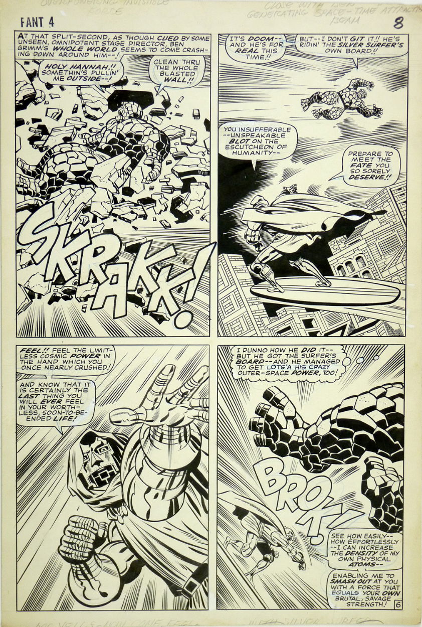 Fantastic Four #58 by Kirby and Sinnott, in Scott Williams's Jack Kirby ...