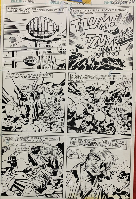 OUR FIGHTING FORCES # 161. Page 15, in Jesus Cabrera's Jack Kirby Comic ...