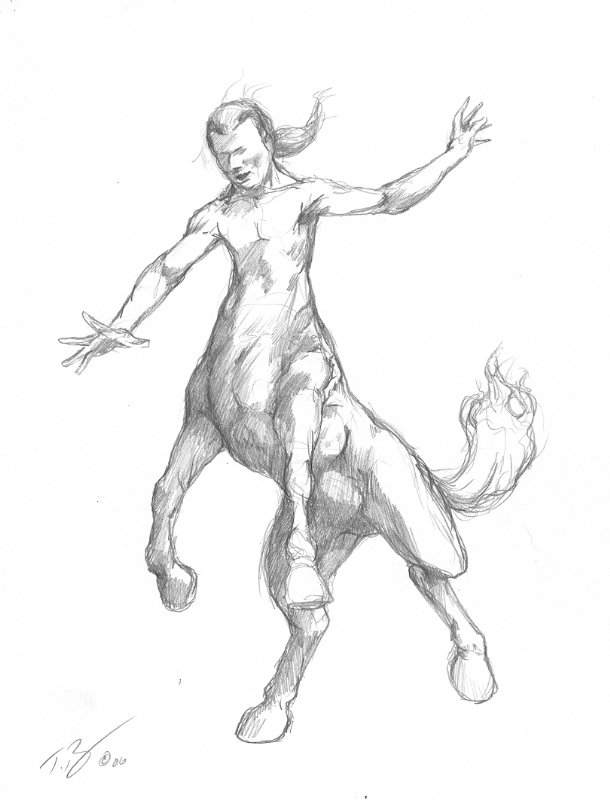 Centaur by drakonarinka on DeviantArt  Эскизы животных Эскизы персонажей  Художественные зарисовки