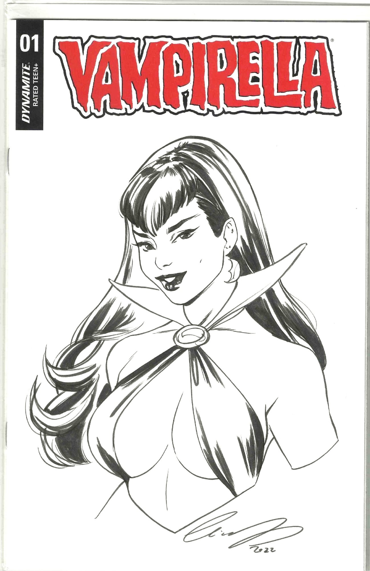 Vampirella drawing