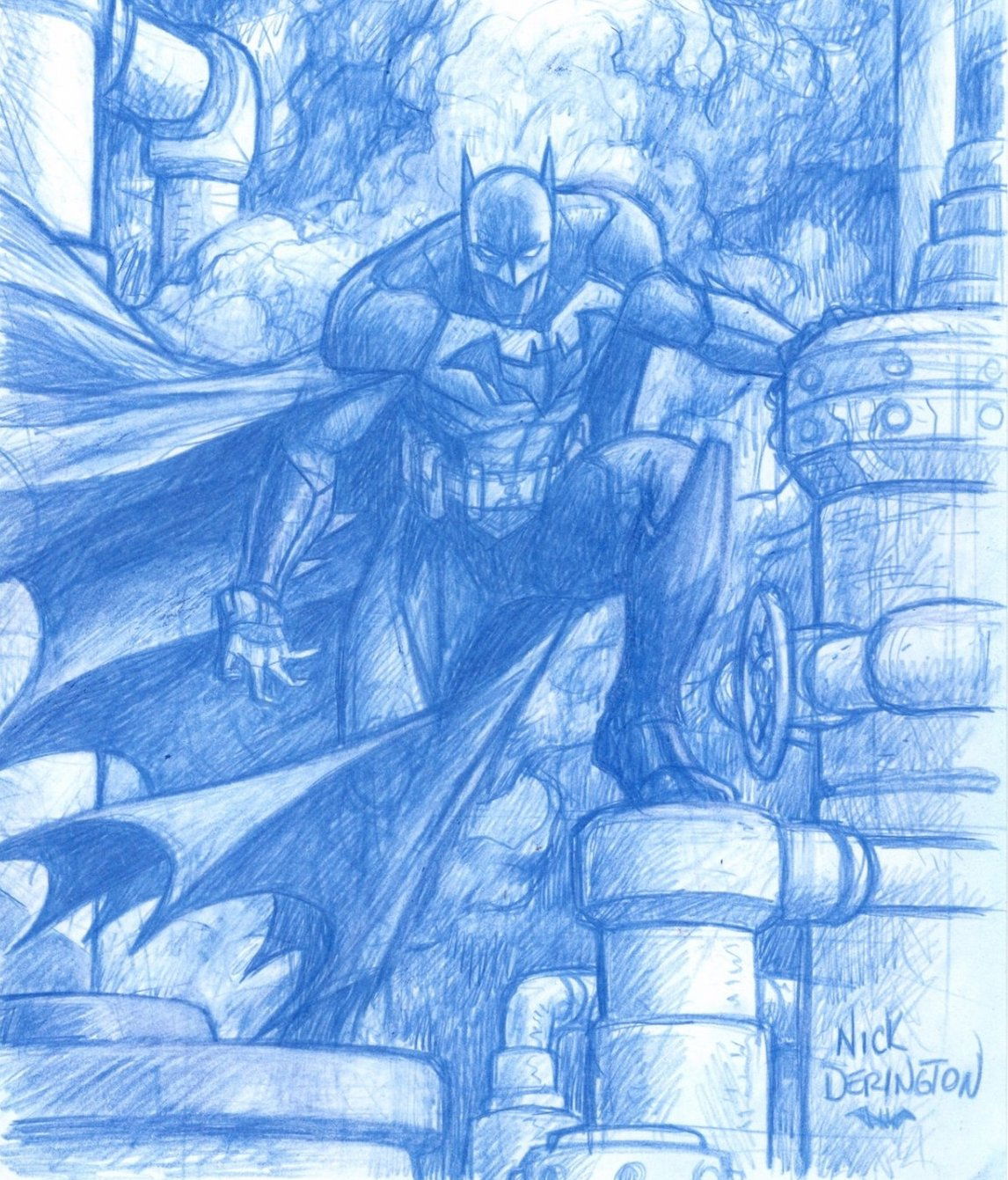 Future State Batman Illustration, in Superman's Mullet's DC Unpublished ...