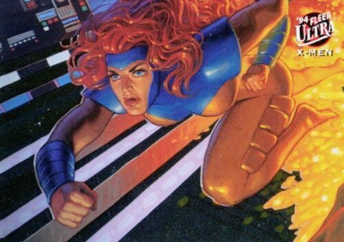 Jean Grey 1994 Fleer Ultra X-Men Prelim, in Superman's Mullet's