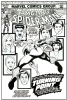 Recreation of Spider-Man 121 cover by Terry Dodson., Comic Art