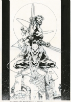 Ultimate X-Men 36 recreation by Tim Townsend, Comic Art