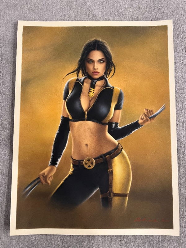 X 23 By Celina In David Campbell S Pin Ups Comic Art Gallery Room