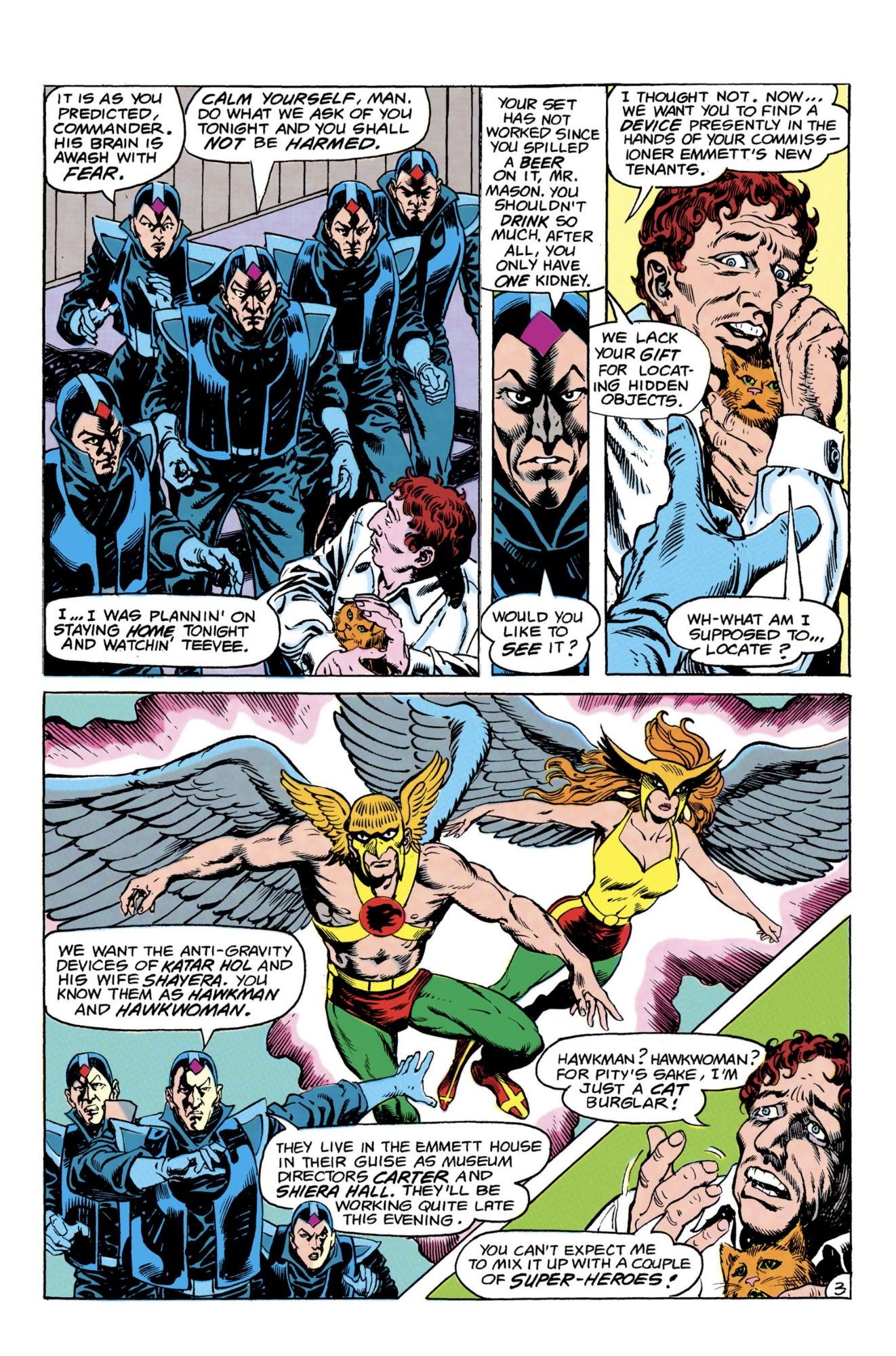 Shadow War Of Hawkman #1 Page 3, In Rom 2814's Hawkman And Hawkgirl ...