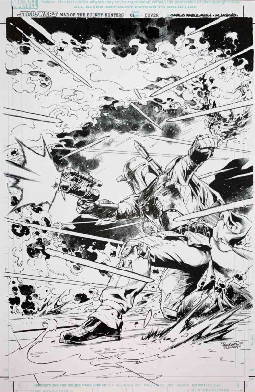 Star Wars: War of the Bounty Hunters #1 Carlo Pagulayan Cover (pencils ...