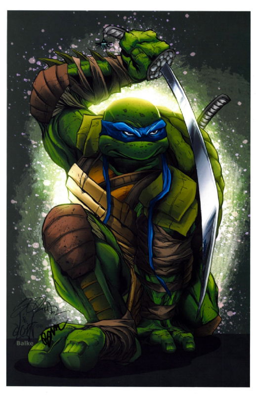 TMNT Leonardo, in Dax Stryker Torres's Art Prints: Indy Comic Art ...