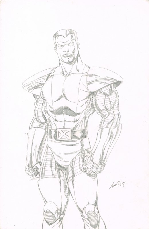 Colossus pencil commission, in Jerry Rascoe's Commissions Comic Art ...