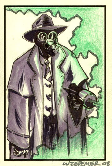 Sandman Sleep Aid, in nathan wiedemer's sketches Comic Art Gallery Room