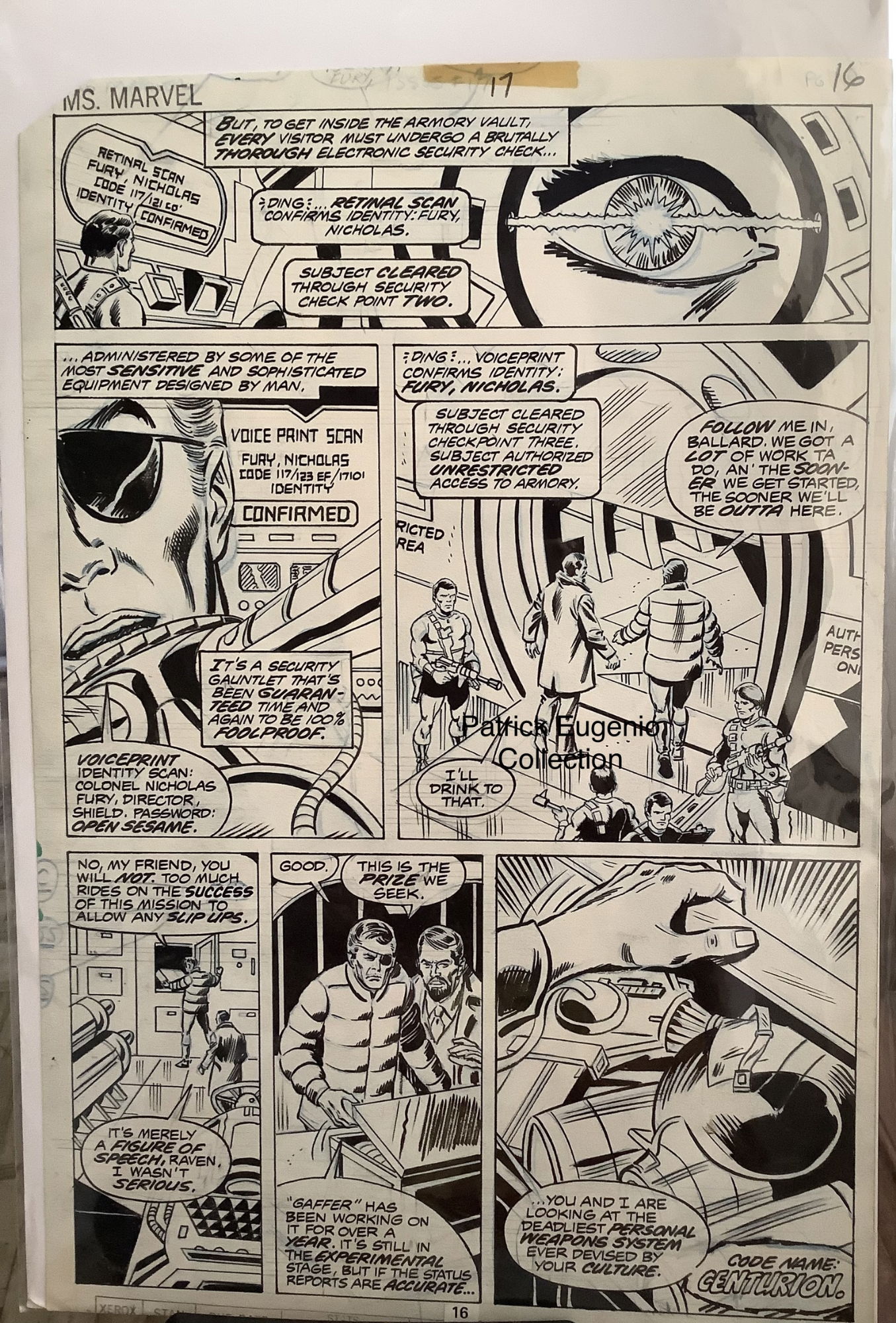 Ms. Marvel #17 (1977) page 16 MYSTIQUE Cameo predates her 1st Full App ...